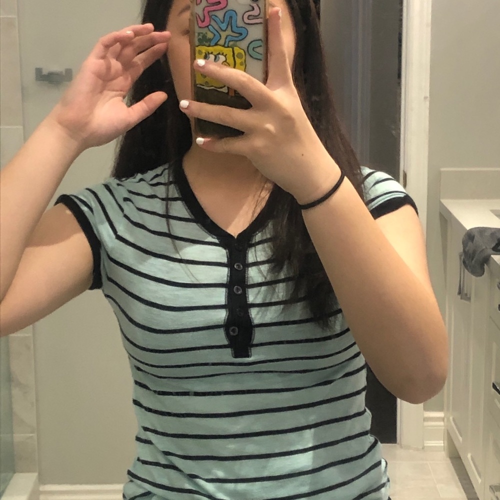 Striped Tee - Picture 1 of 4